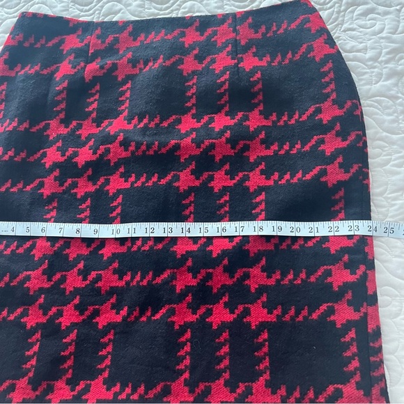 Talbots Houndstooth Wool Blend Pencil Skirt 16W - Picture 5 of 5